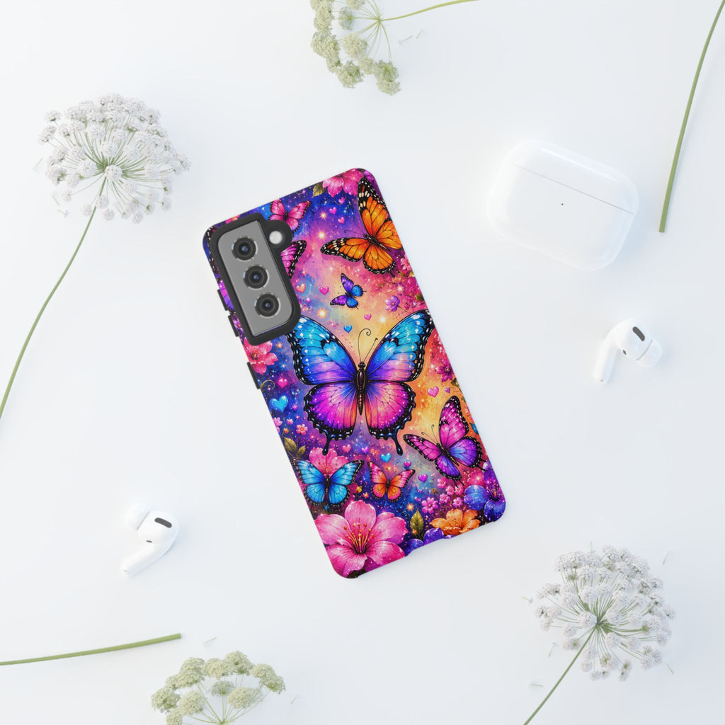 Colorful Butterfly Pattern Phone Case | Tough Cases
