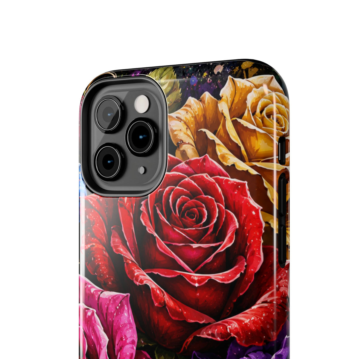 Tough Phone Case — Vibrant Rose Garden Protective Phone Cover