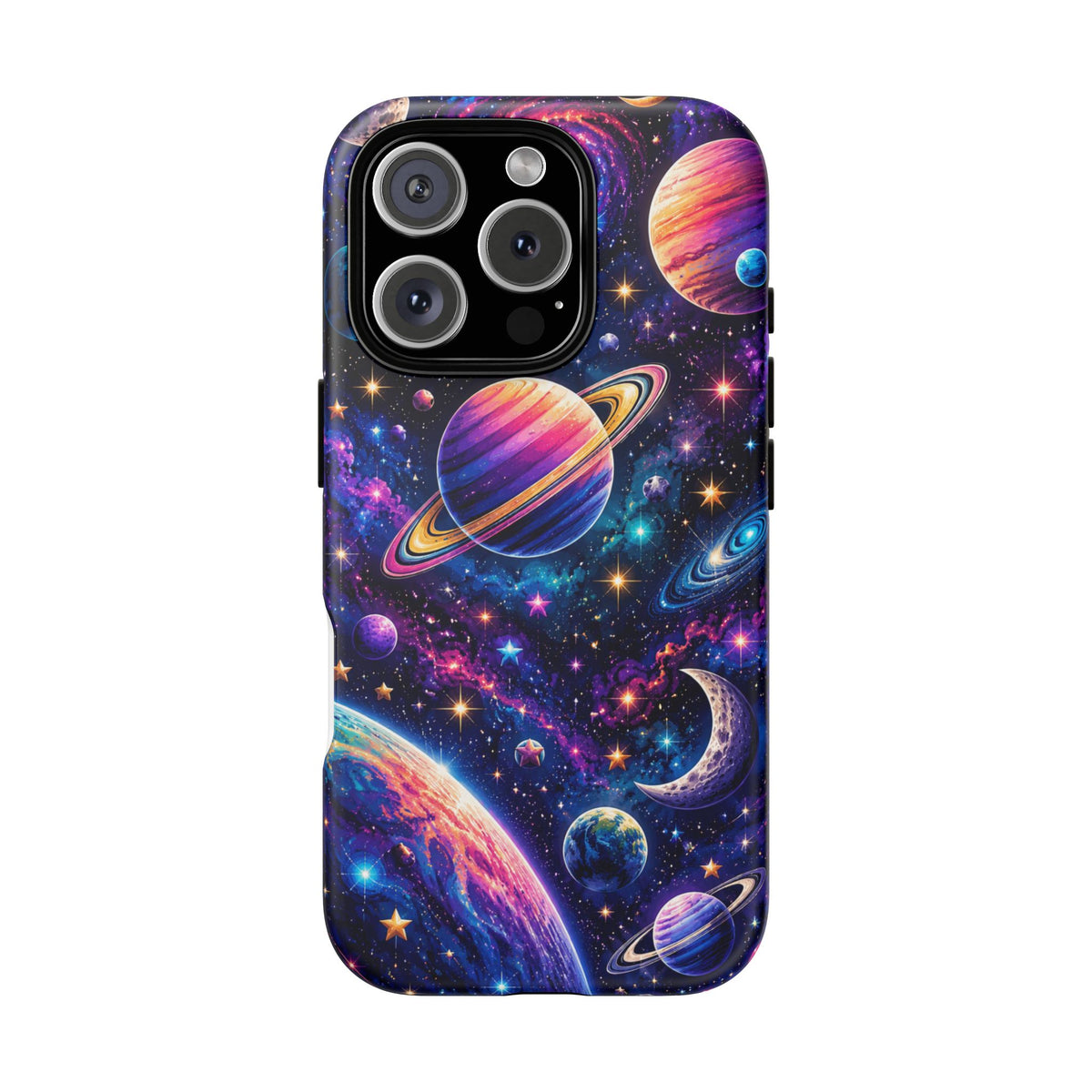 Colorful Galaxy Planets phone case | Tough Case