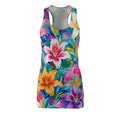 Floral Watercolor Racerback Dress