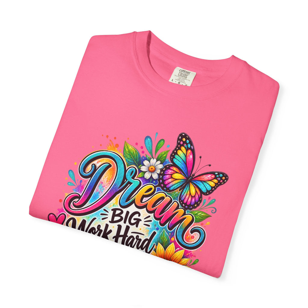 Inspirational 'Dream Big, Work Hard, Stay Kind' T-Shirt