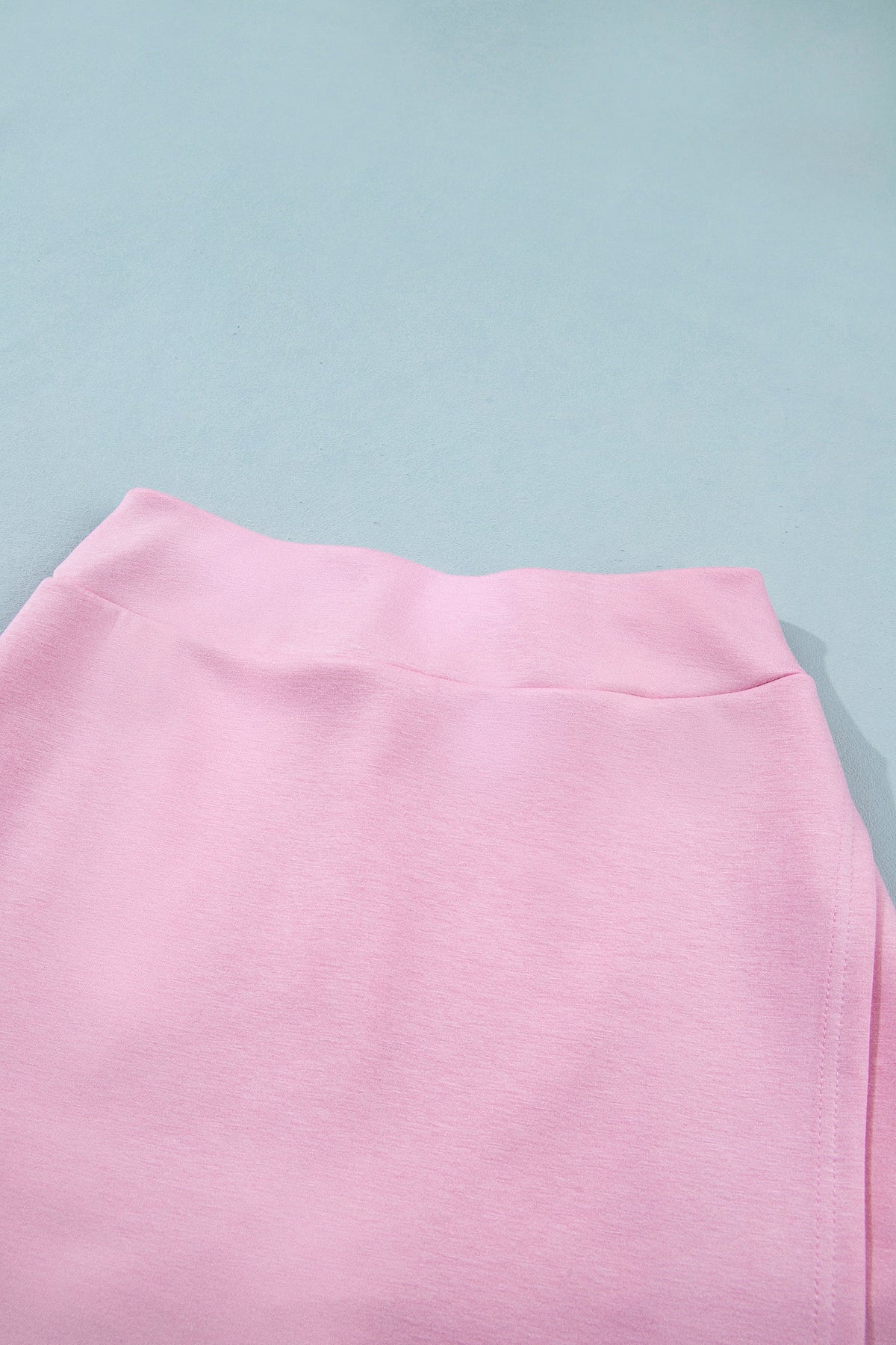 Solid Sleeveless Zipped Tank & Skort Set
