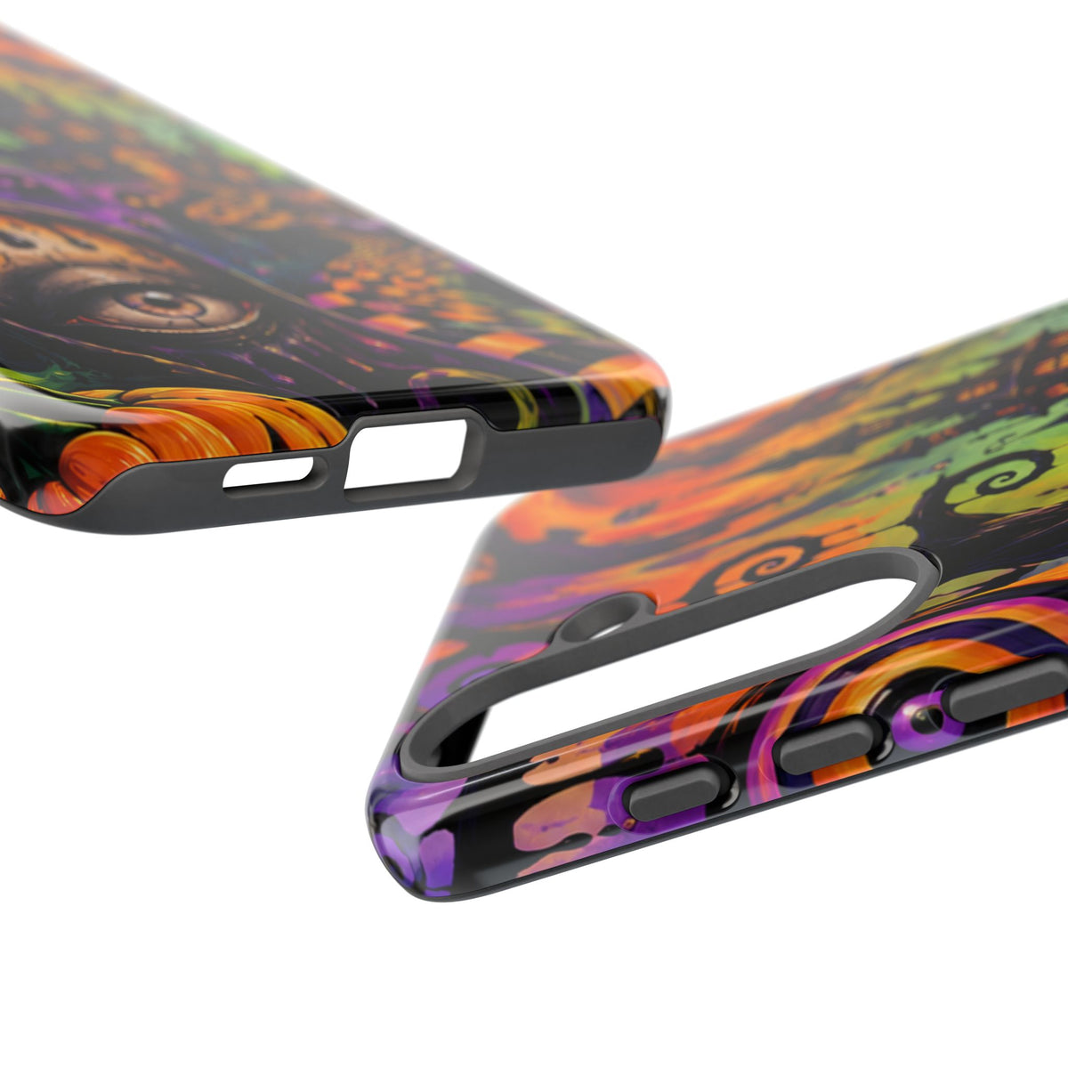 Phone Case — Psychedelic Haunted House Halloween Design