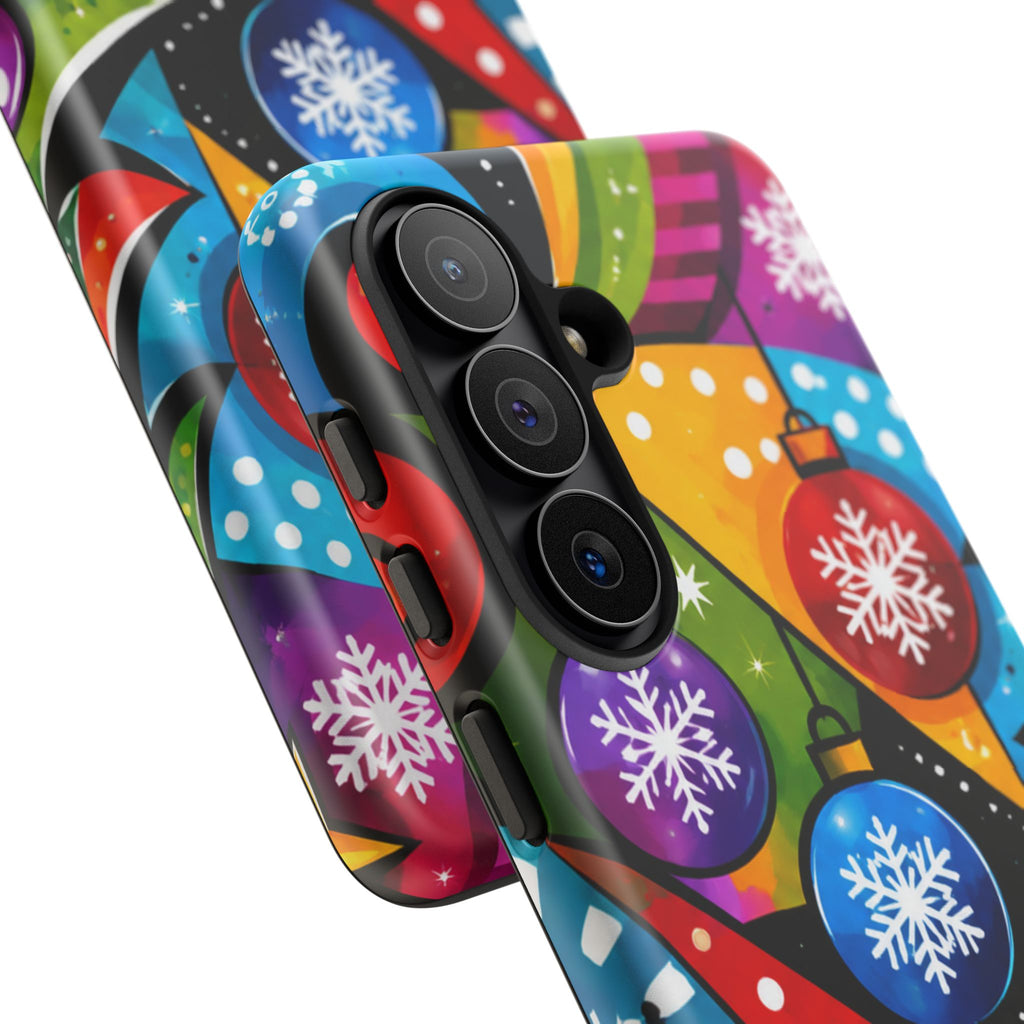 Holiday Ornament Phone Case — Colorful Festive Christmas Design