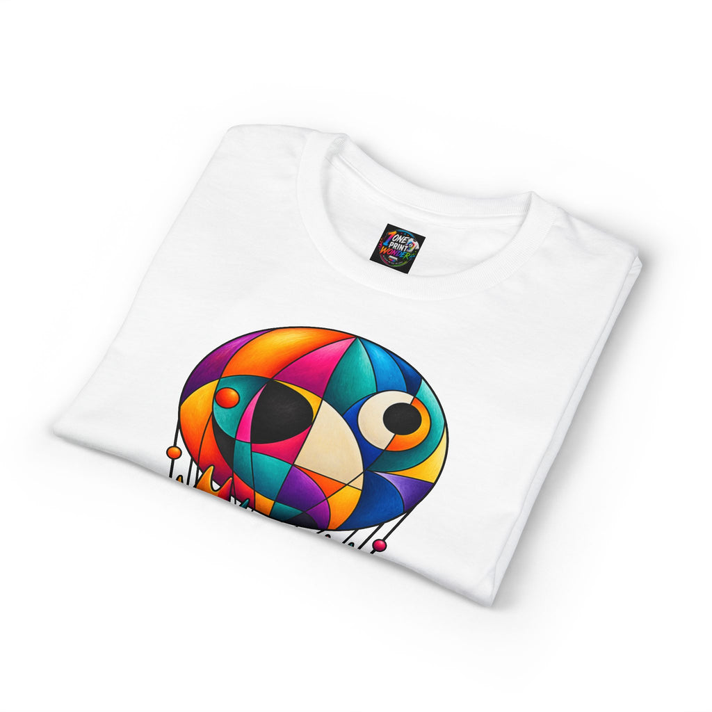 Colorful Geometric Hot Air Balloon T-Shirt