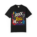 Rock N Roll Electric Guitar T-shirt | Retro Music Graphic