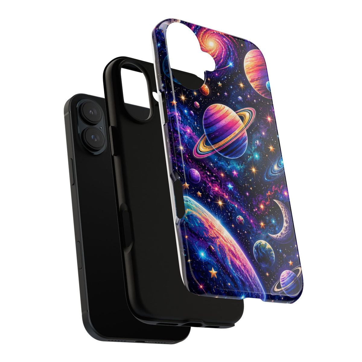 Colorful Galaxy Planets phone case | Tough Case
