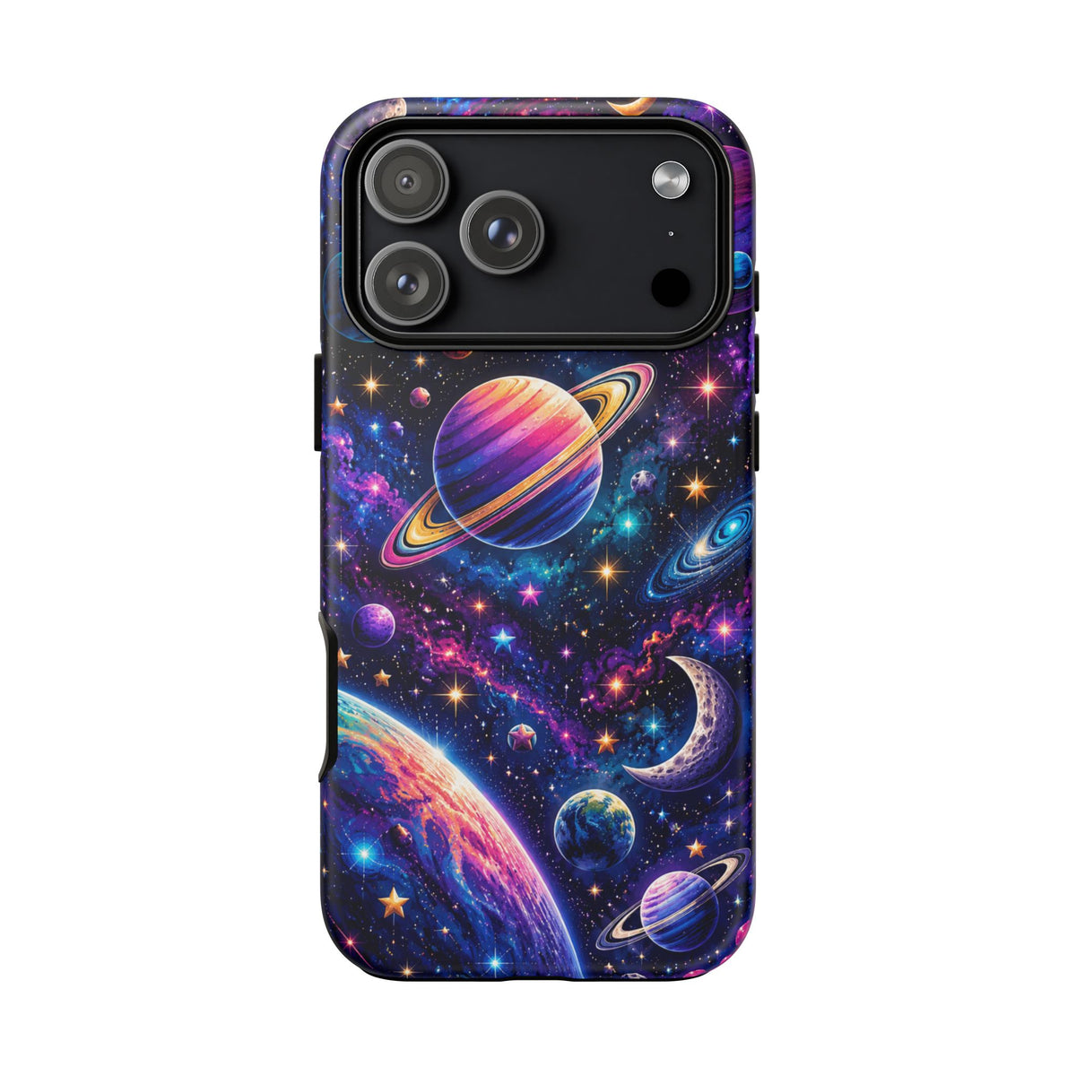Colorful Galaxy Planets phone case | Tough Case