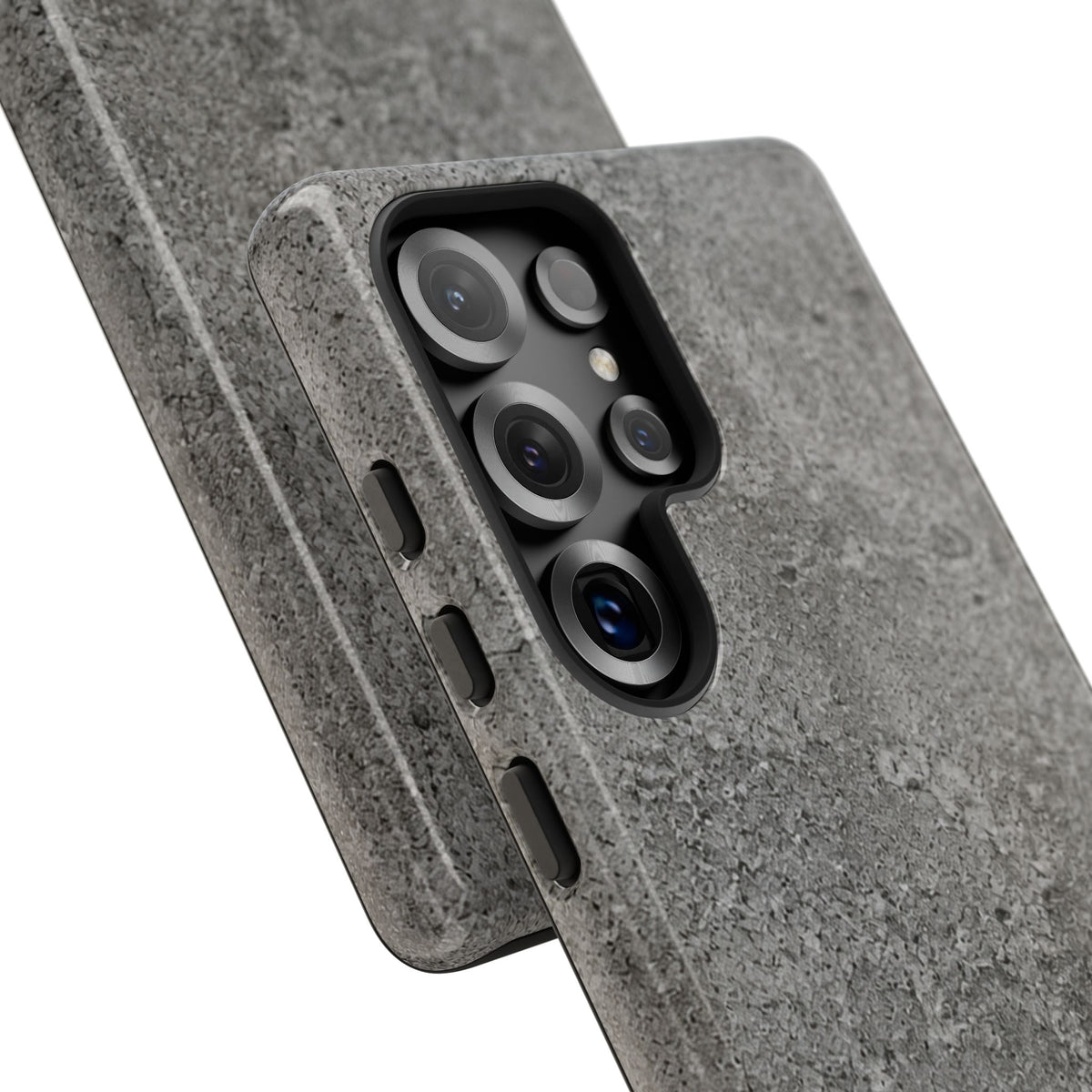 Concrete Texture Phone Case — Rugged Grey Protective iPhone Cover