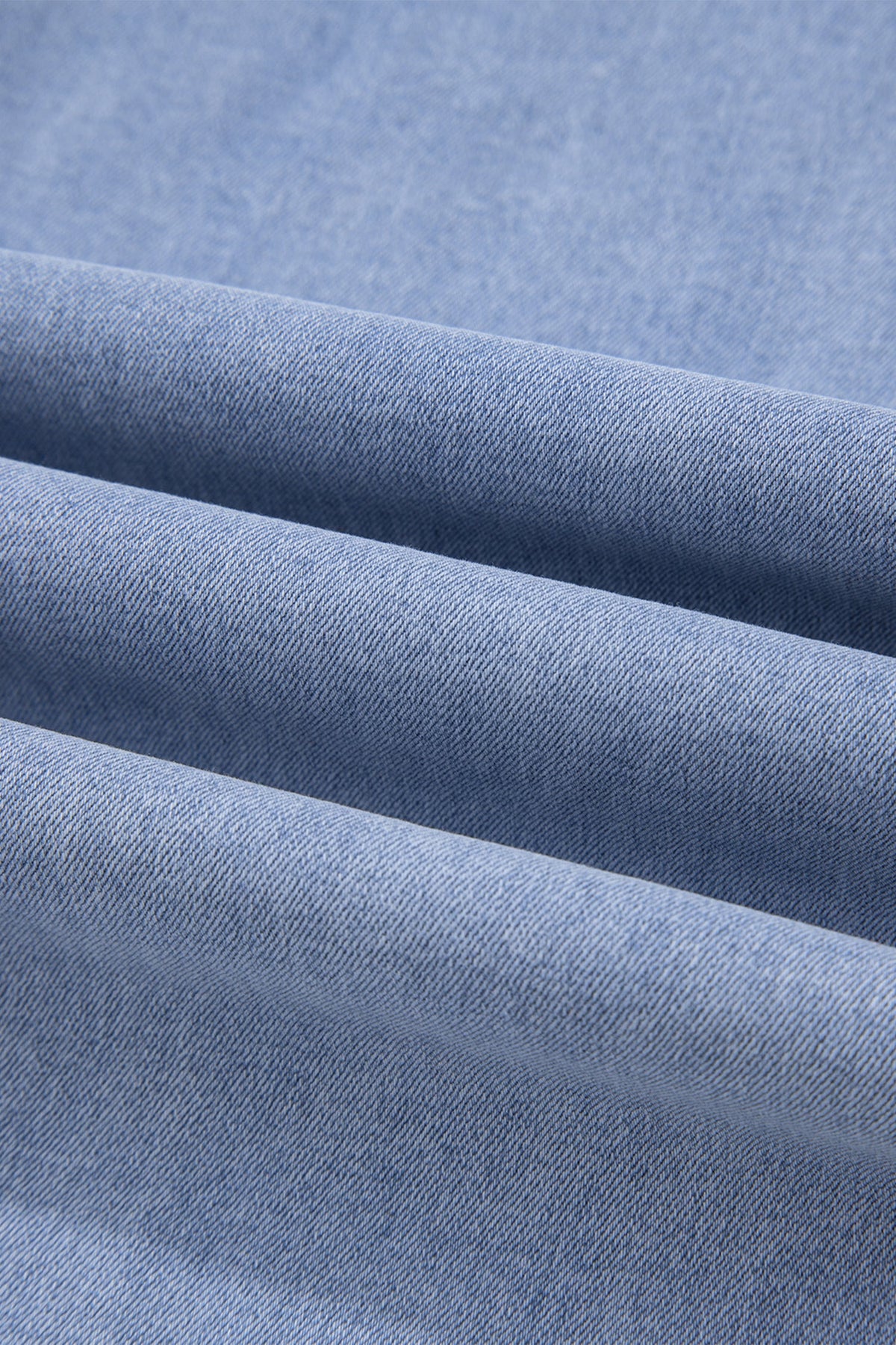 Denim Frayed Raw Edge Stripe Side Panel Jeans