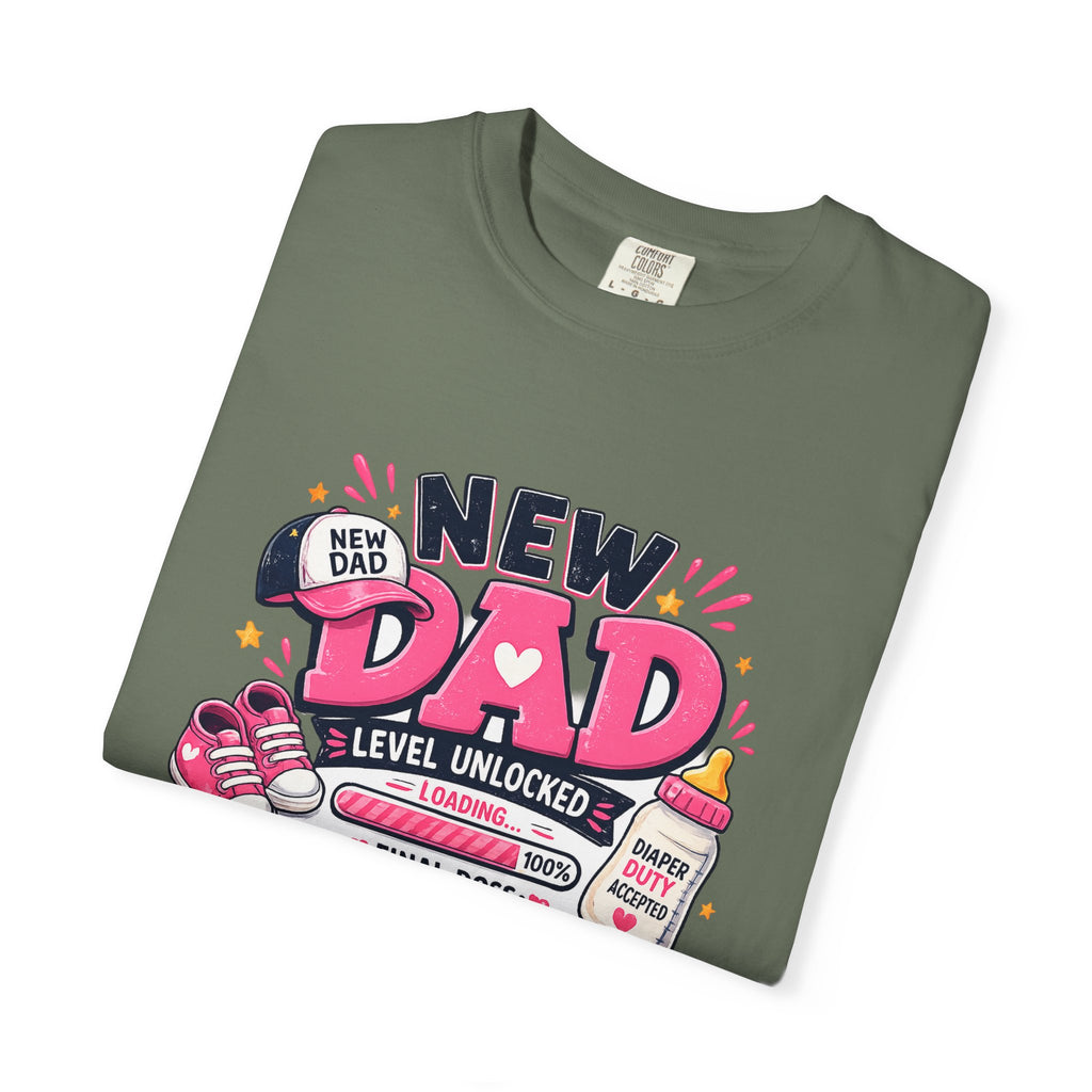 New Dad Level Unlocked T-shirt | Daddy to a Princess