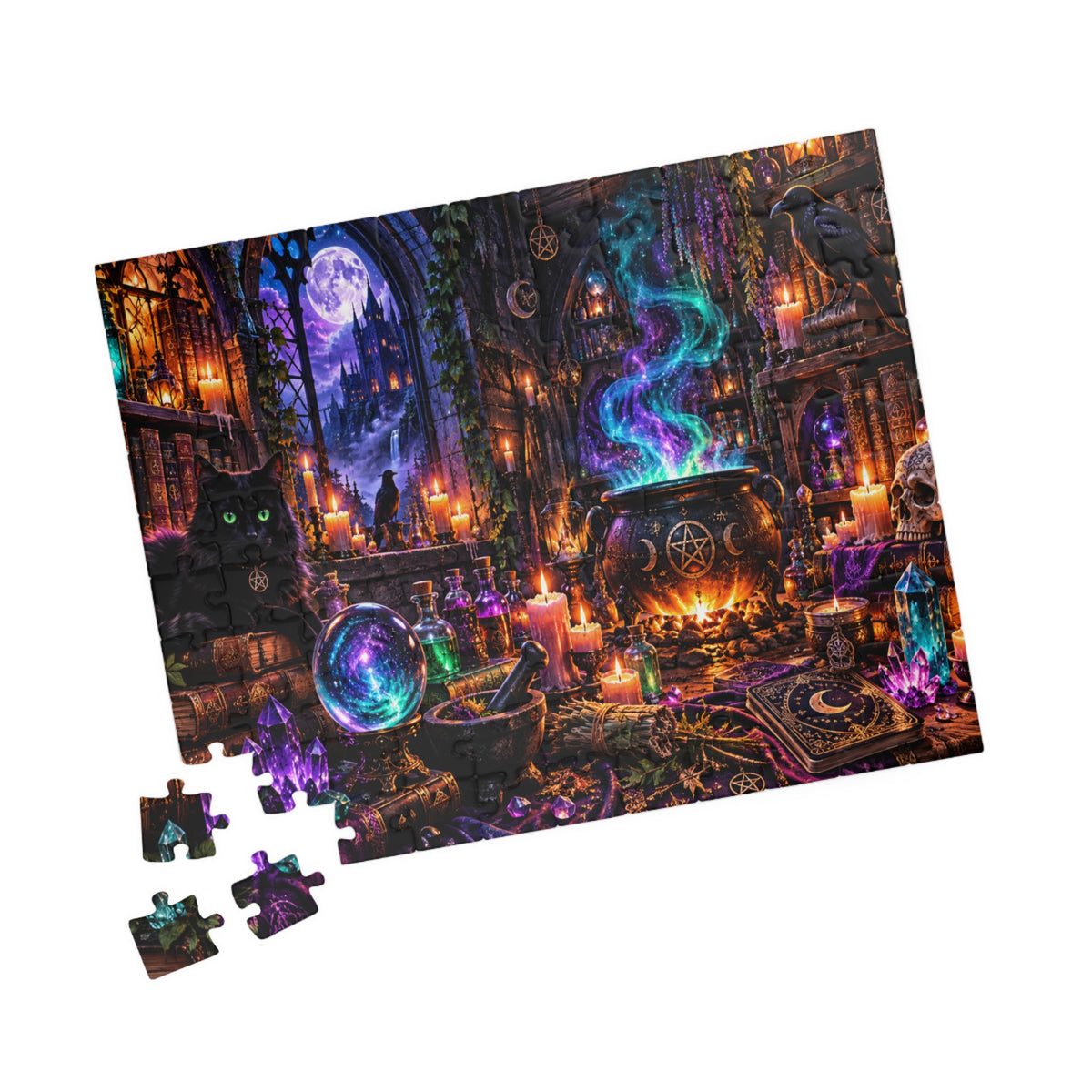 Magical Alchemist's Potion Puzzle — Mystical 110–1014 Piece Jigsaw