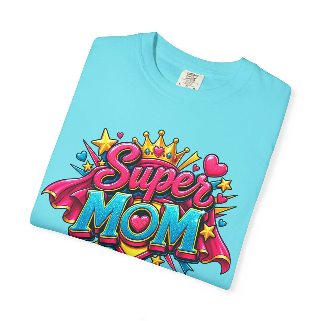 Super Mom T-Shirt — Colorful Comic-Style Mother's Day Tee