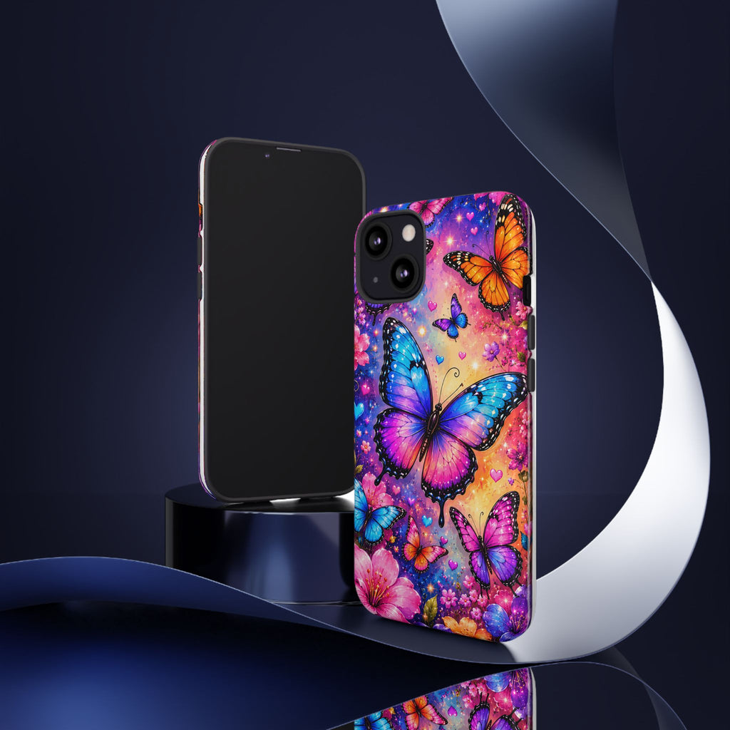 Colorful Butterfly Pattern Phone Case | Tough Cases