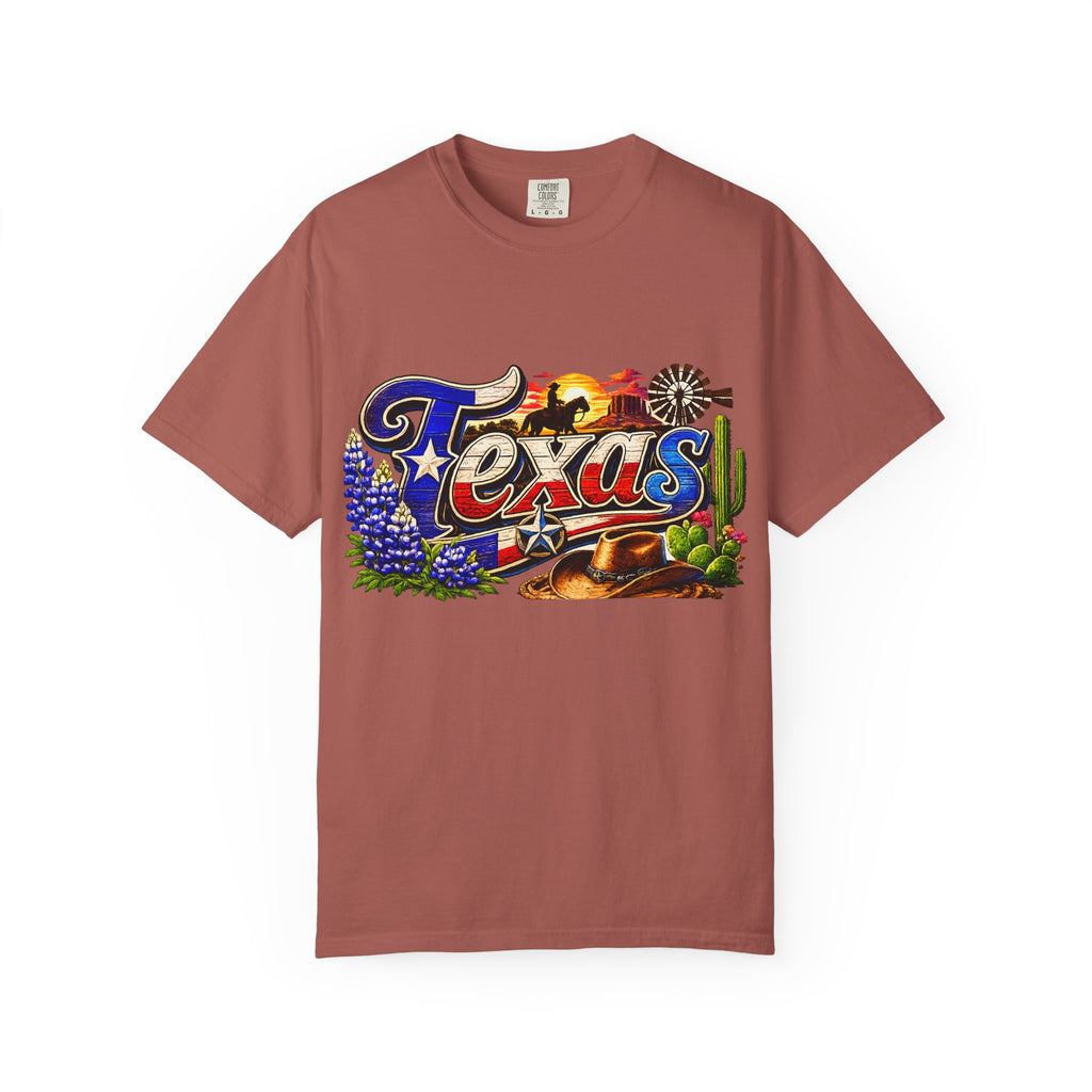 Texas Vintage Postcard T-Shirt | Lone Star State Roadtrip