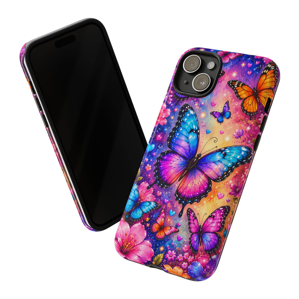 Colorful Butterfly Pattern Phone Case | Tough Cases