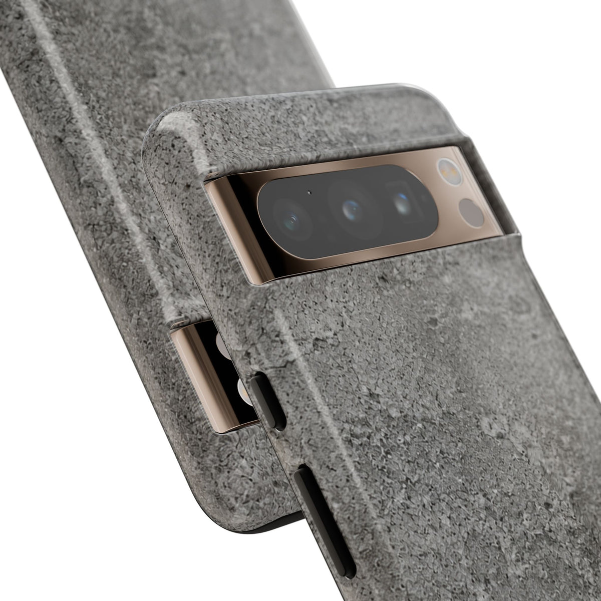 Concrete Texture Phone Case — Rugged Grey Protective iPhone Cover