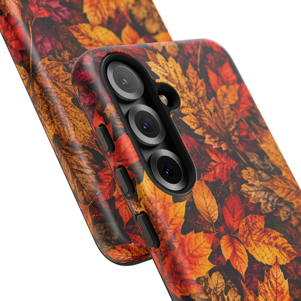 Autumn Leaves Tough Phone Case — Fall Foliage Protective Cover