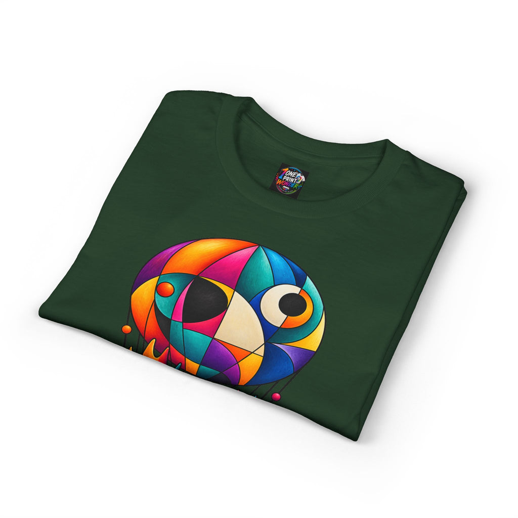 Colorful Geometric Hot Air Balloon T-Shirt