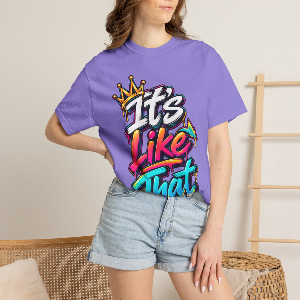 It's Like That Graphic T-Shirt — Retro Streetwear Tee