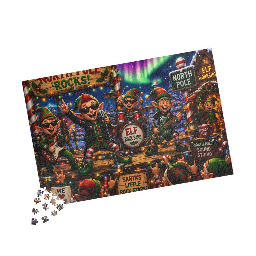 North Pole Rocks! Elf Band Christmas Puzzle (110–1014 pcs)