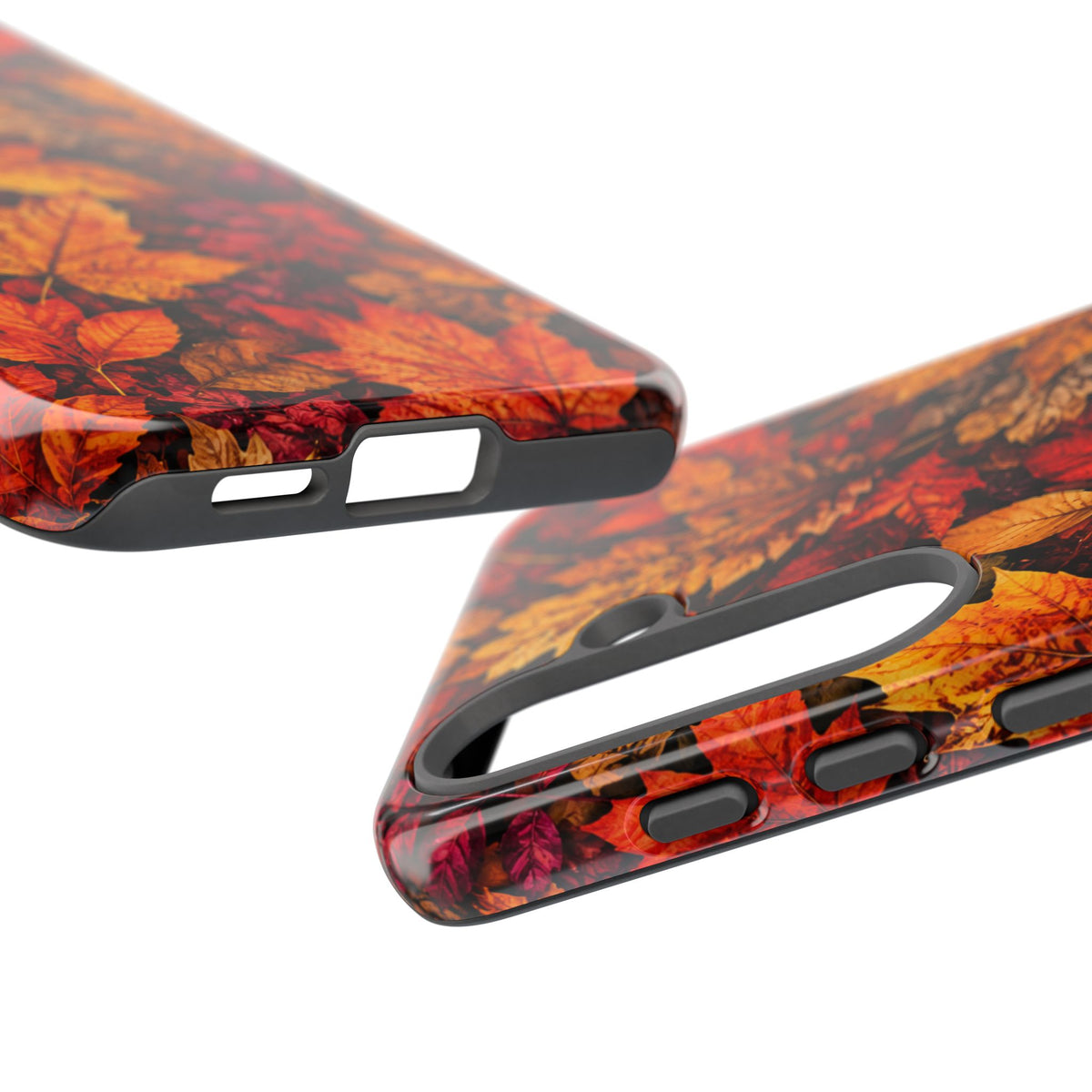 Autumn Leaves Tough Phone Case — Fall Foliage Protective Cover