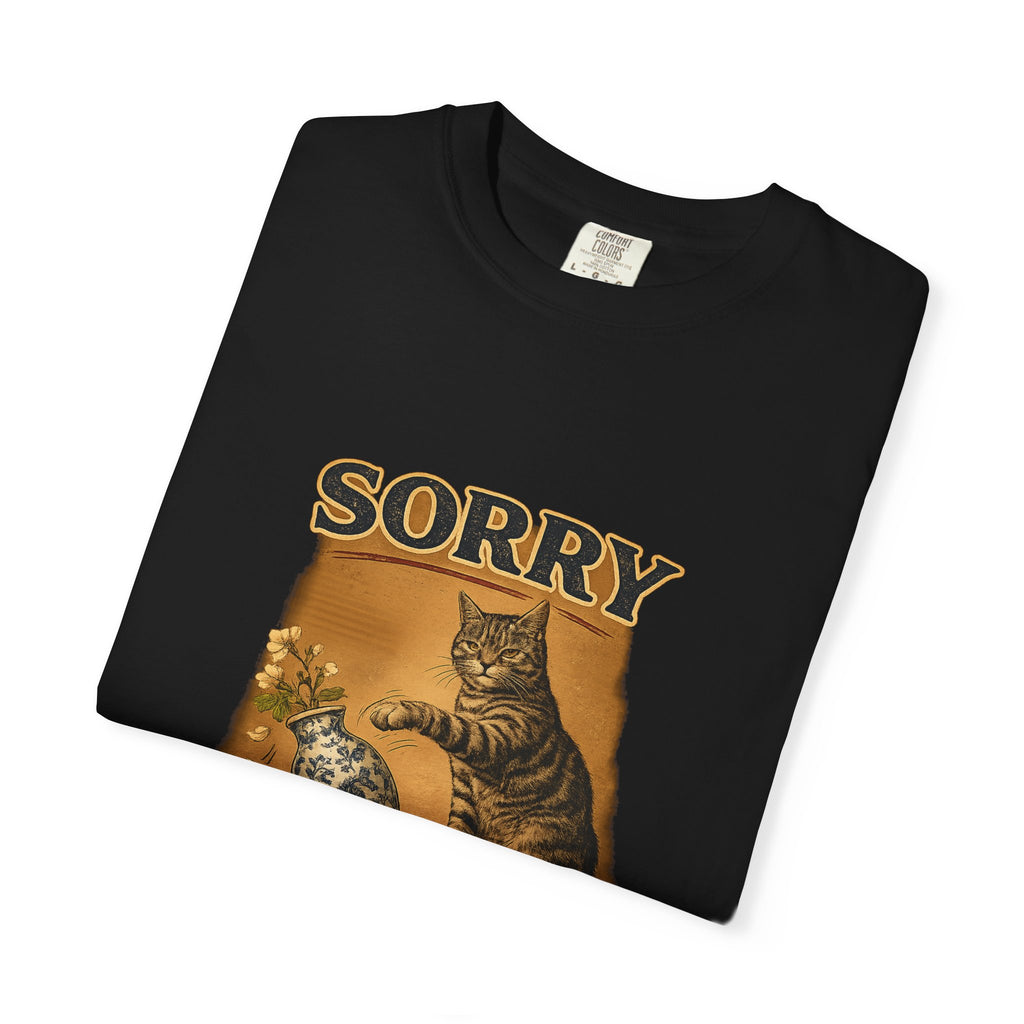 Sorry, It’s What I Do cat T-Shirt | Cat playing with yarn design