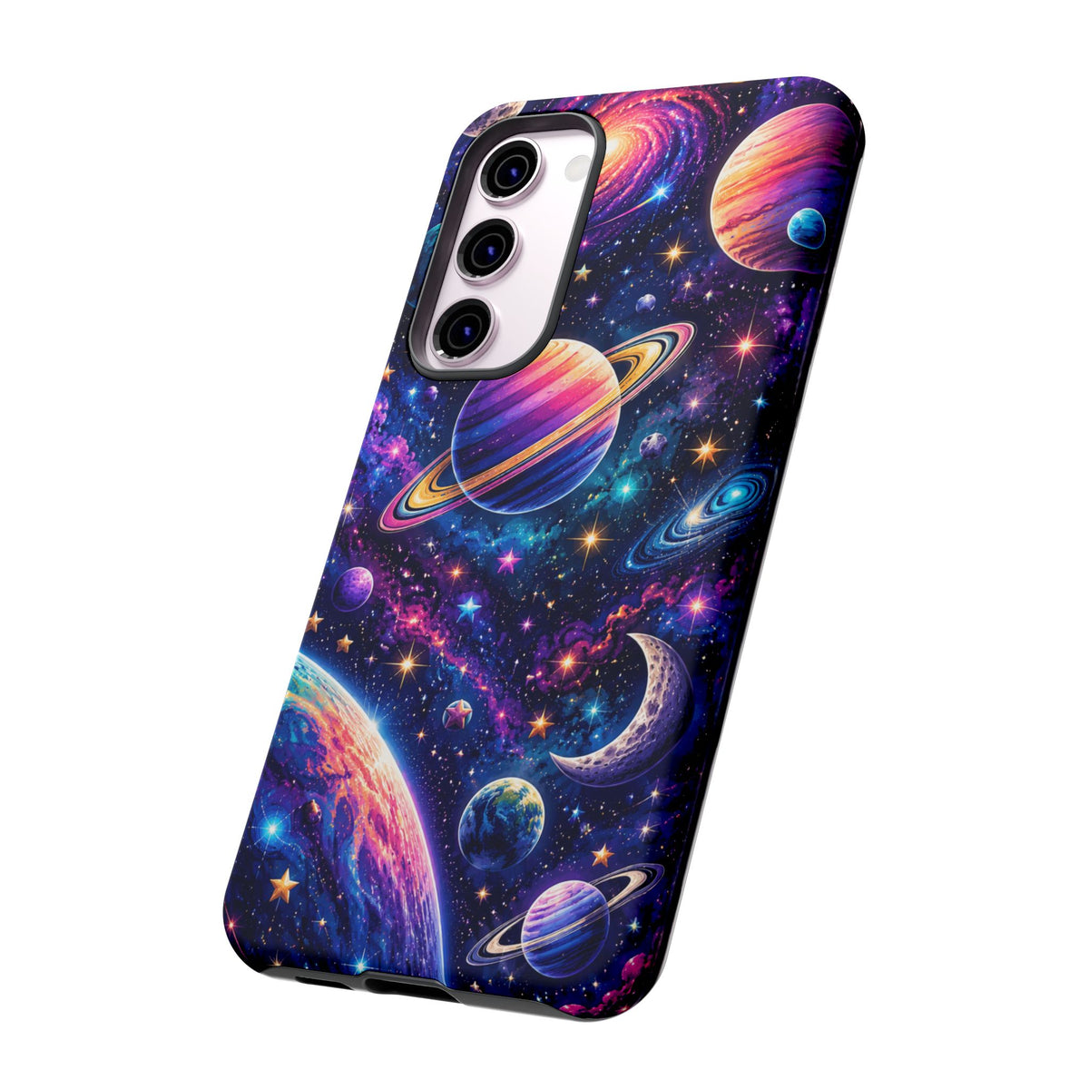 Colorful Galaxy Planets phone case | Tough Case