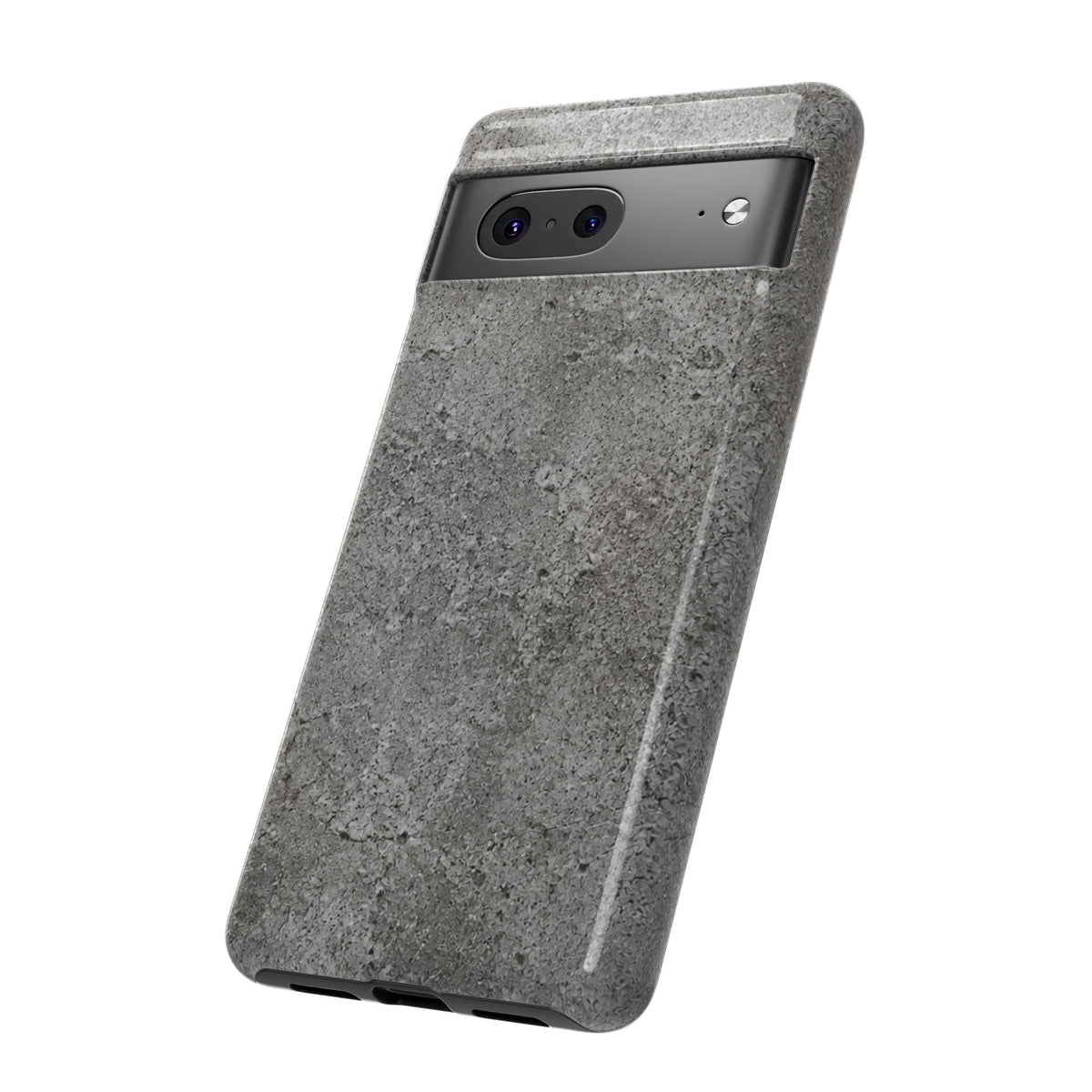 Concrete Texture Phone Case — Rugged Grey Protective iPhone Cover