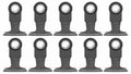 BOSCH OSL212F-10 2-1/2 In. Starlock® Oscillating Multi Tool Bi-Metal Plunge Cut Blade 10 pk.