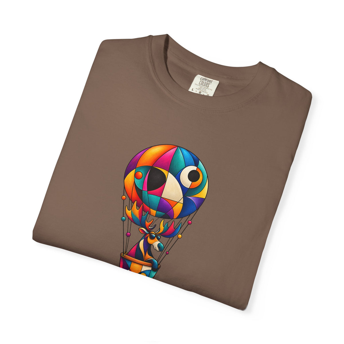Hot Air Balloon Abstract Art T-Shirt