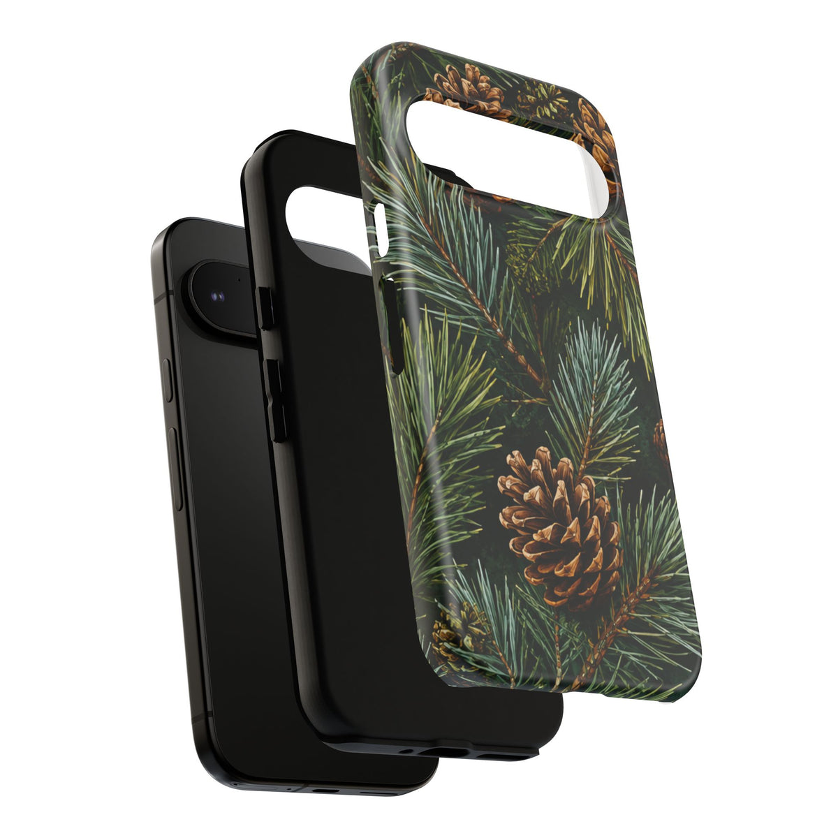 Pinecone Pines Phone Case — Festive Evergreen iPhone Cover