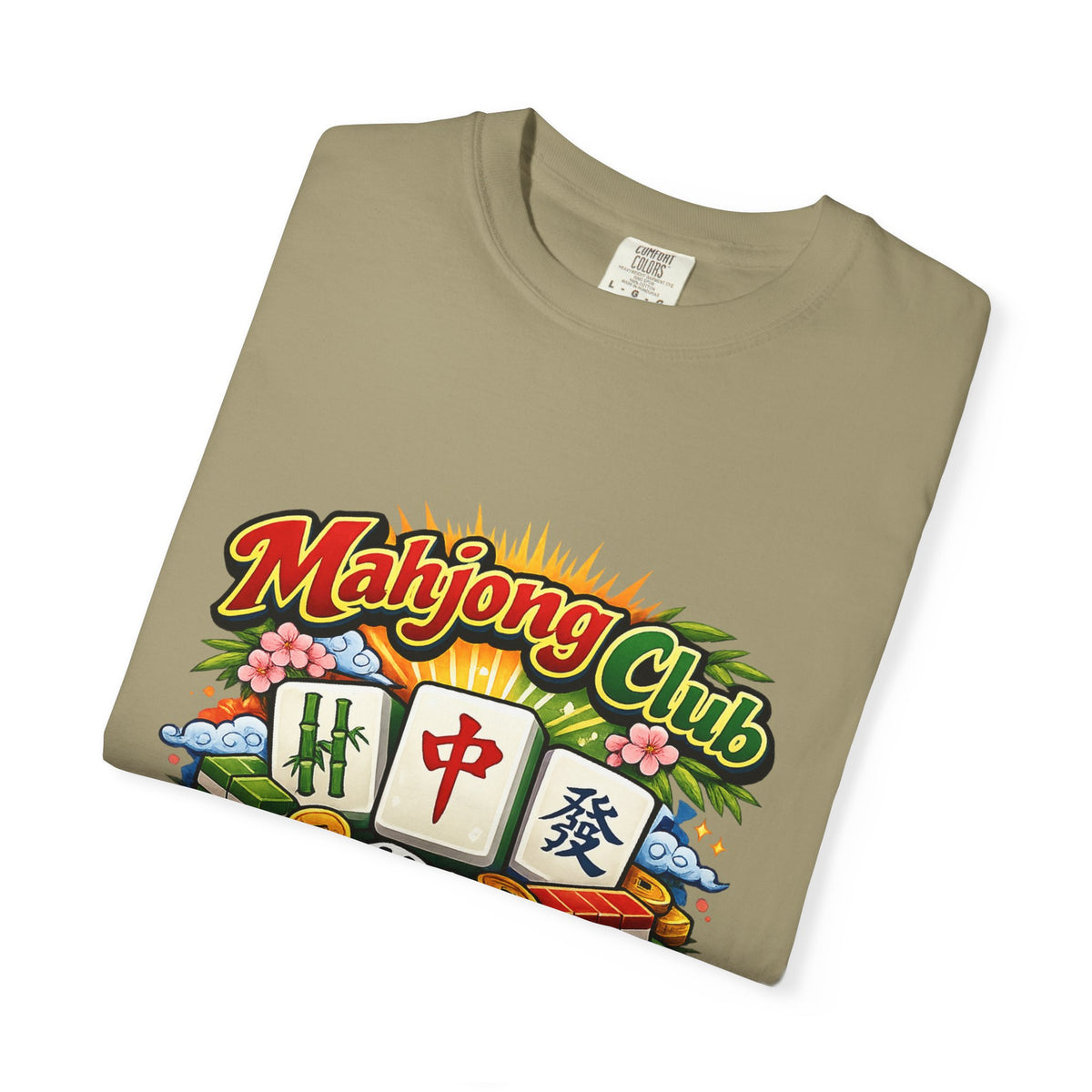 Mahjong Club Addicted to the Tiles T-shirt | Mahjong Graphic Tee
