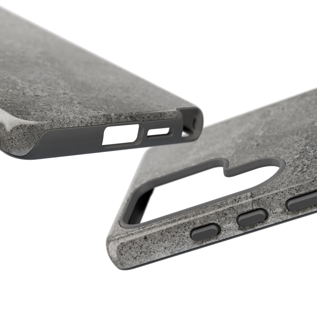 Concrete Texture Phone Case — Rugged Grey Protective iPhone Cover