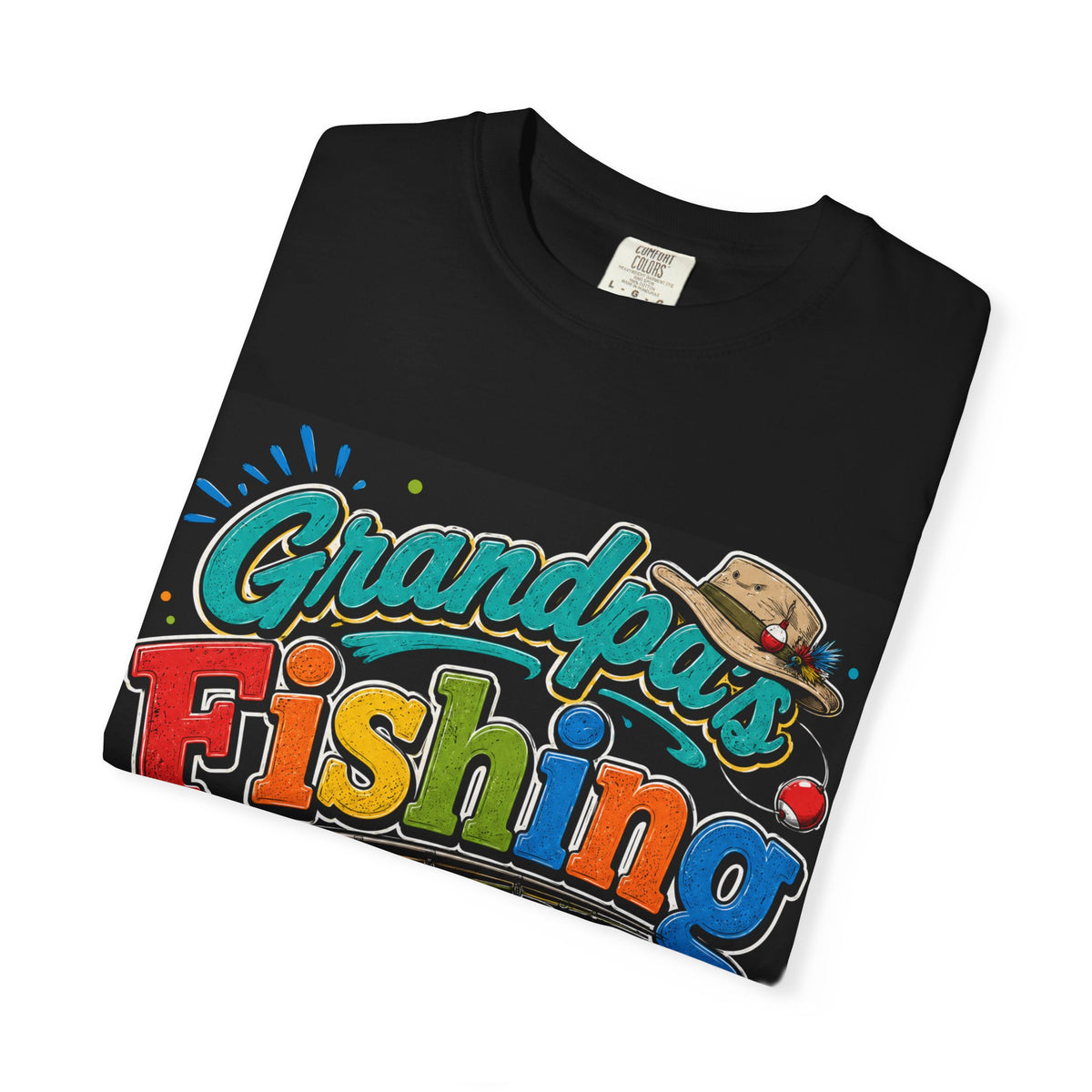 Grandpa's Fishing Shirt T-shirt | Largemouth Bass Graphic Tee