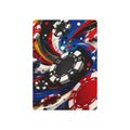 Poker Chips Swirl Poker Playing Cards | Casino Deck, Ace of Spades Design