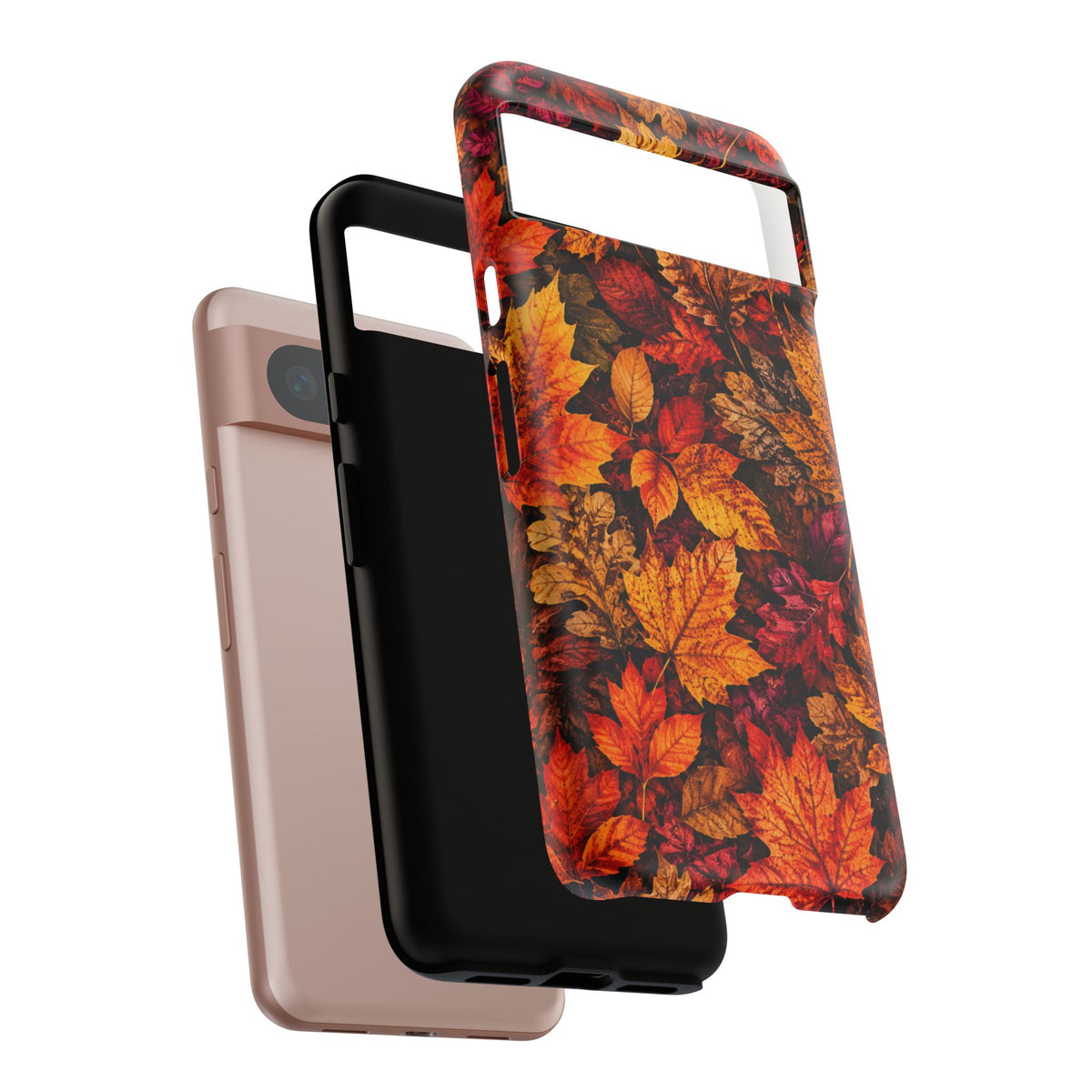Autumn Leaves Tough Phone Case — Fall Foliage Protective Cover