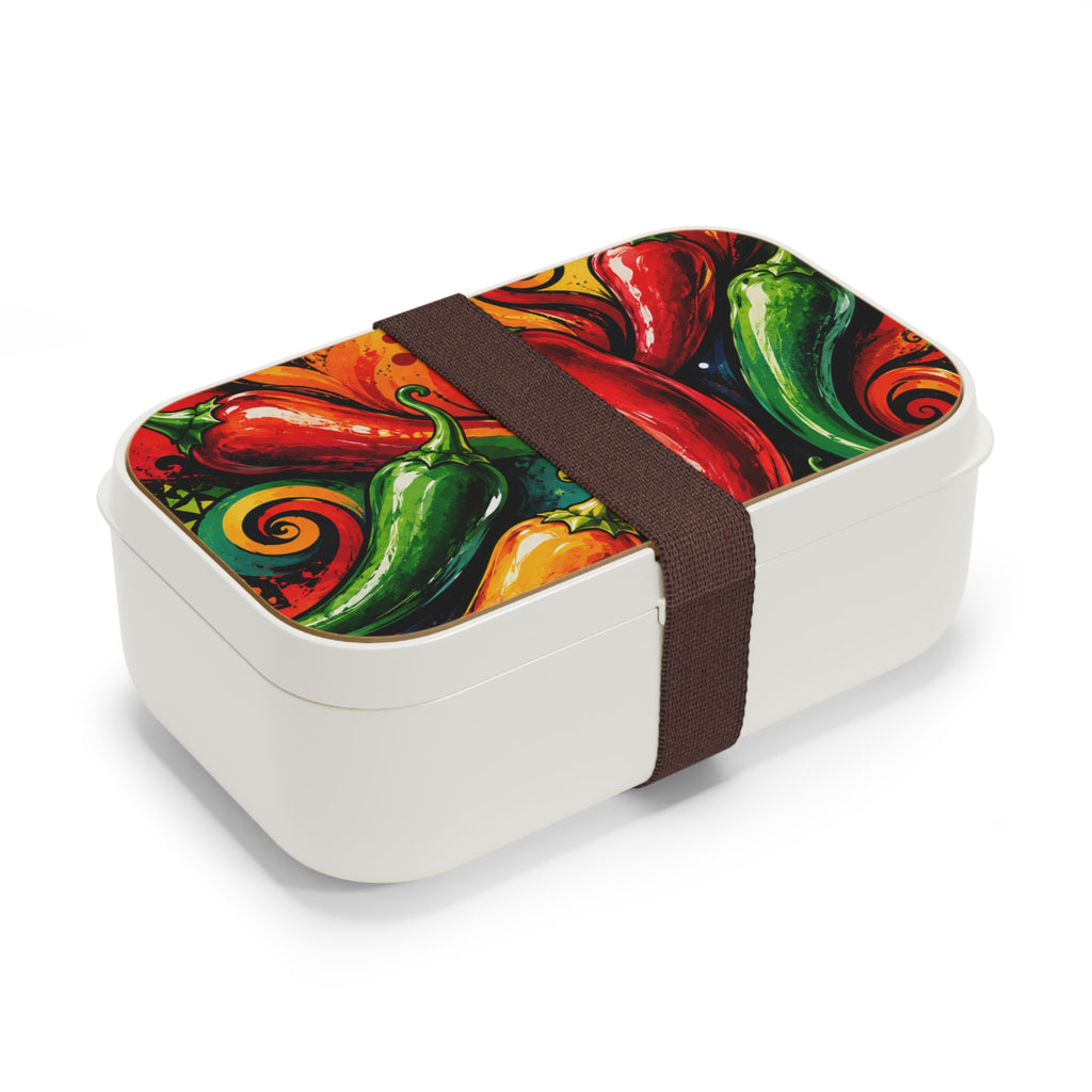 Chili Pepper Bento Lunch Box – Spicy Southwestern Food Container