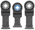 BOSCH OSL003VP 3 pc. Starlock® Oscillating Multi-Tool Accessory Blade Set