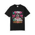 Proud Pitbull Mom T-Shirt | Cute Pitbull Illustration