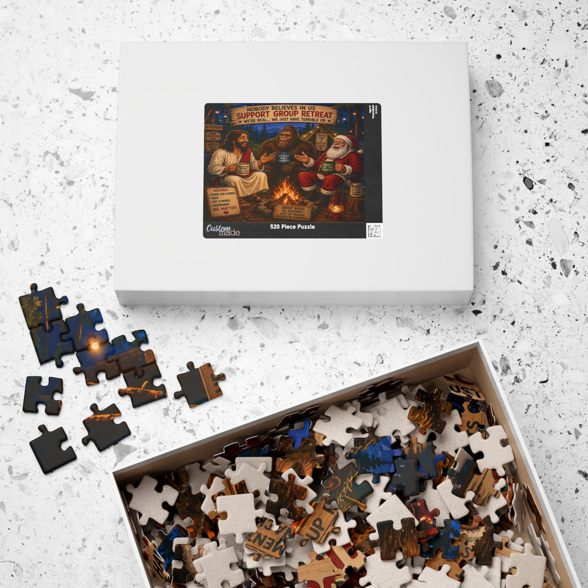 Nobody Believes in Us Support Group Retreat Puzzle | 520 Piece