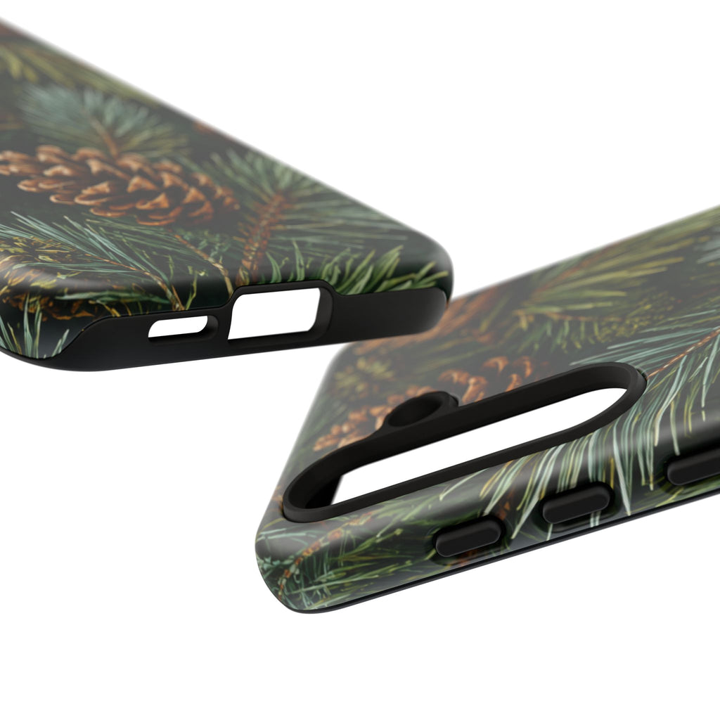 Pinecone Pines Phone Case — Festive Evergreen iPhone Cover