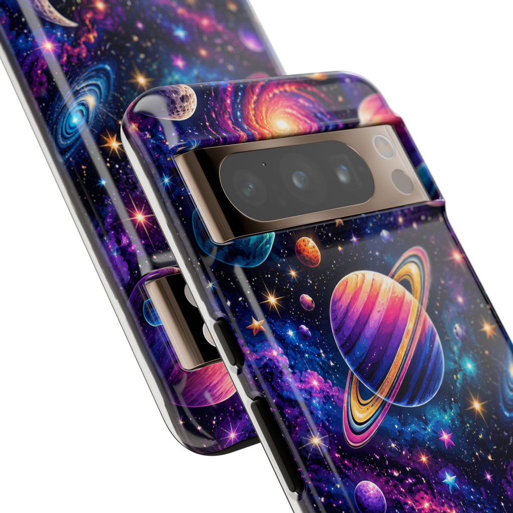 Colorful Galaxy Planets phone case | Tough Case