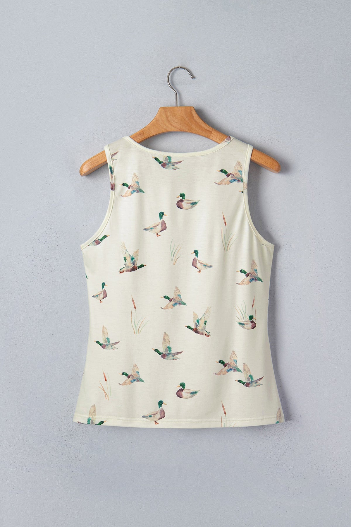 Western Mallard Round Neck Tank Top