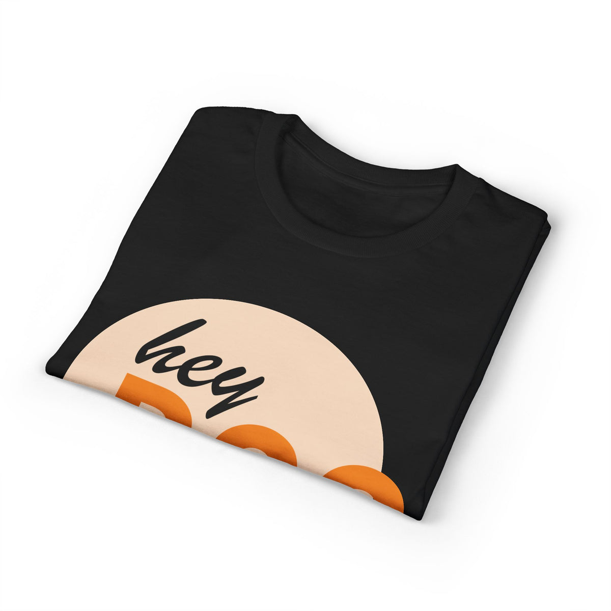 Hey Boo Halloween T-Shirt — Cute Ghosts Graphic Tee