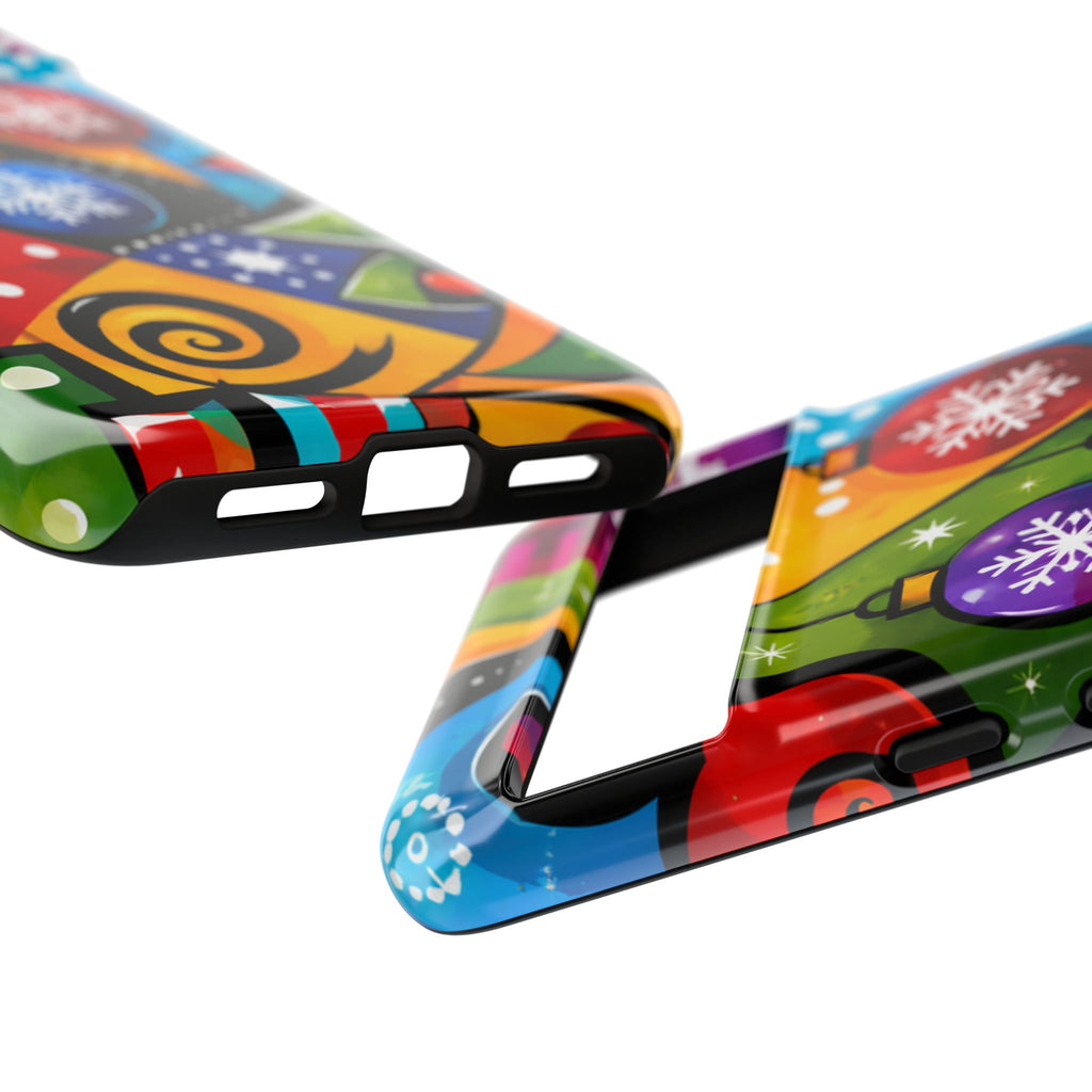 Holiday Ornament Phone Case — Colorful Festive Christmas Design