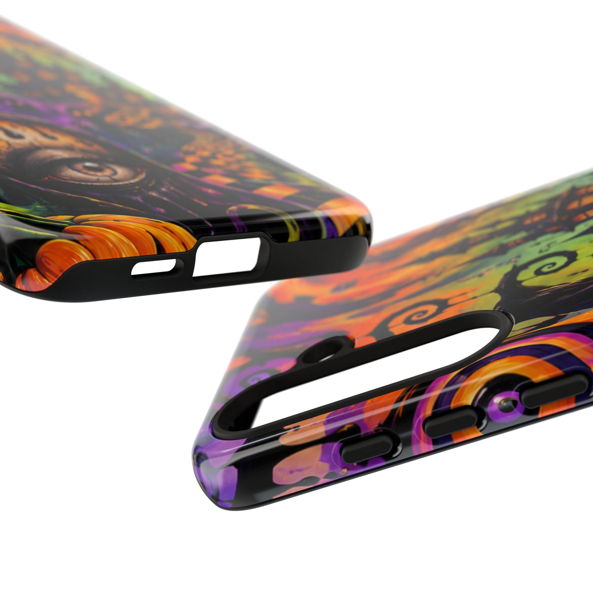 Phone Case — Psychedelic Haunted House Halloween Design