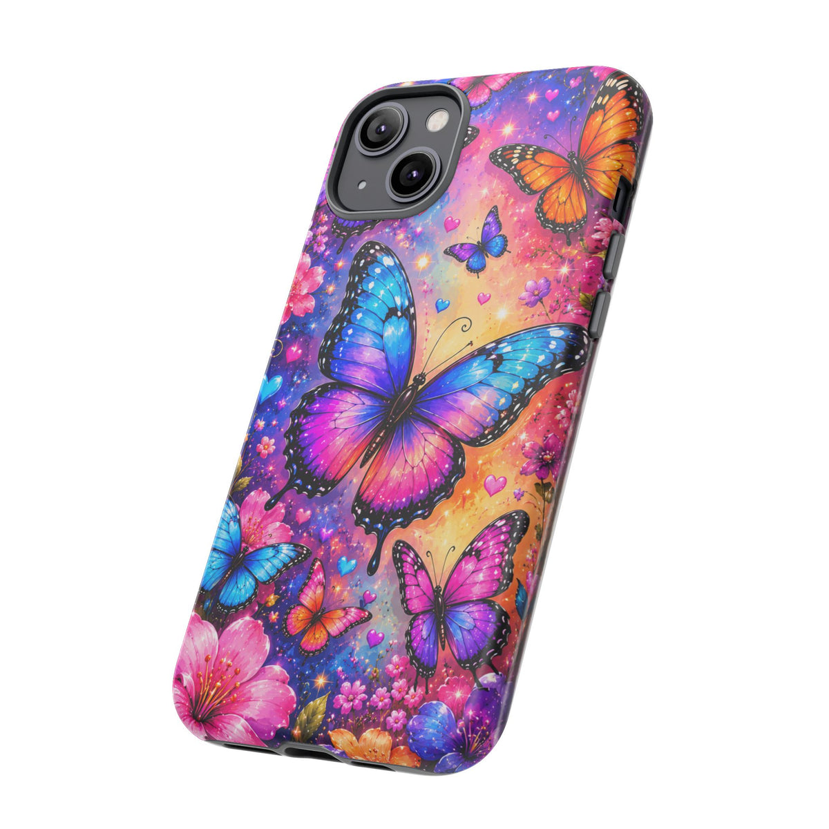 Colorful Butterfly Pattern Phone Case | Tough Cases
