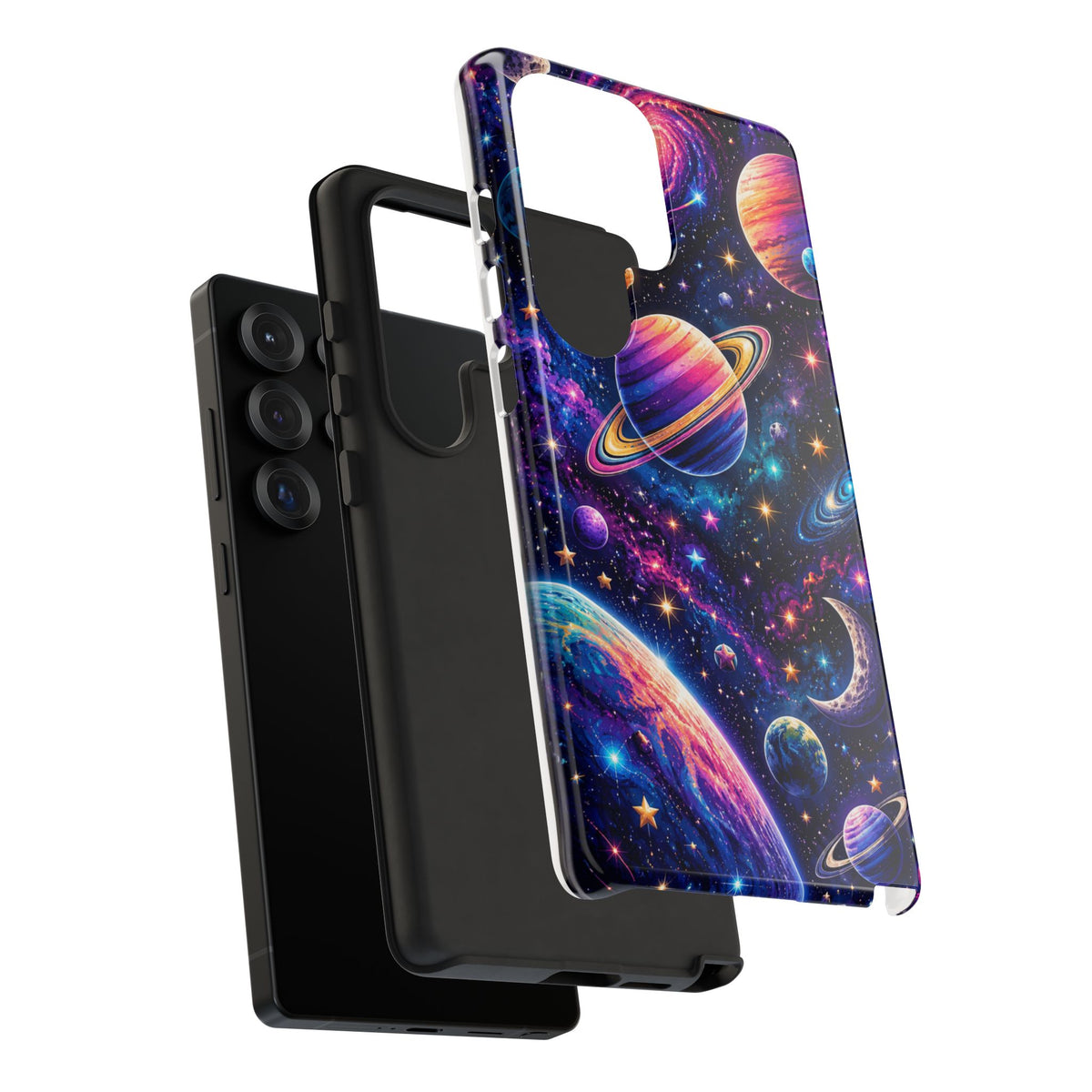 Colorful Galaxy Planets phone case | Tough Case