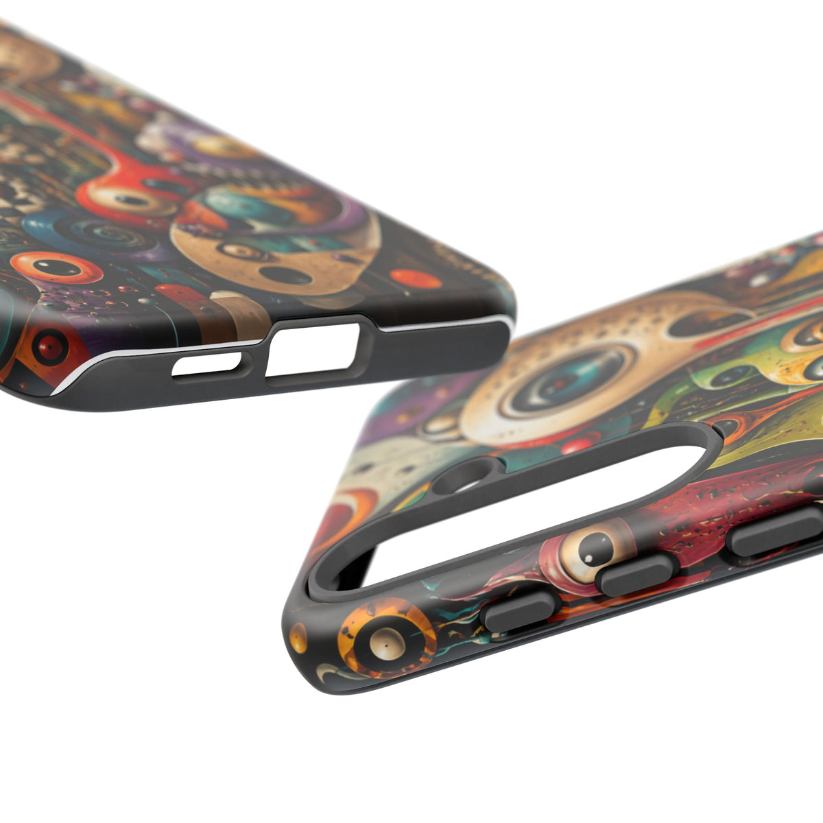 Surreal Monster Art Phone Case — Colorful Abstract Creature Design